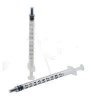 Siringa medicina estetica 1 ml. pin/tip luer slip 100 pz