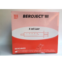 Siringhe sterili Berojet 5 ml con ago – Conf. 100 pz