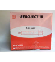 Siringhe sterili Berojet 5 ml con ago – Conf. 100 pz