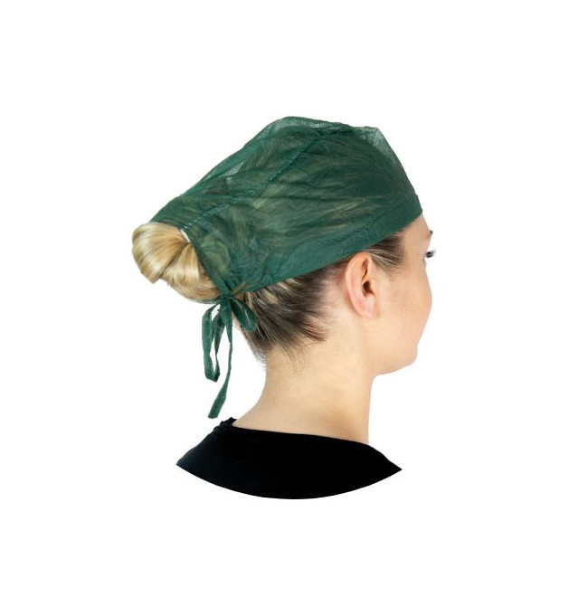 Cappellino Monouso Con Lacci Fissi In Tnt - Bst 100 pz.
