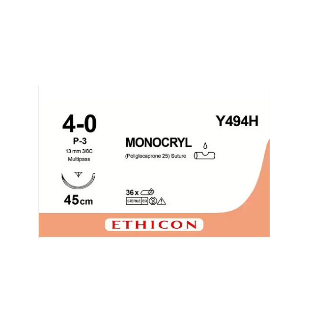 sutura mìMonocryl 4-0