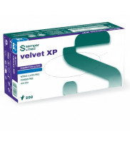 GUANTI NITRILE SEMPERMED P.FREE Velvet XP mis. MEDIA Conf. 200 pz