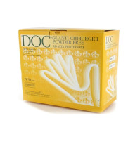 Guanti sterili senza polvere