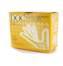 Guanti sterili senza polvere